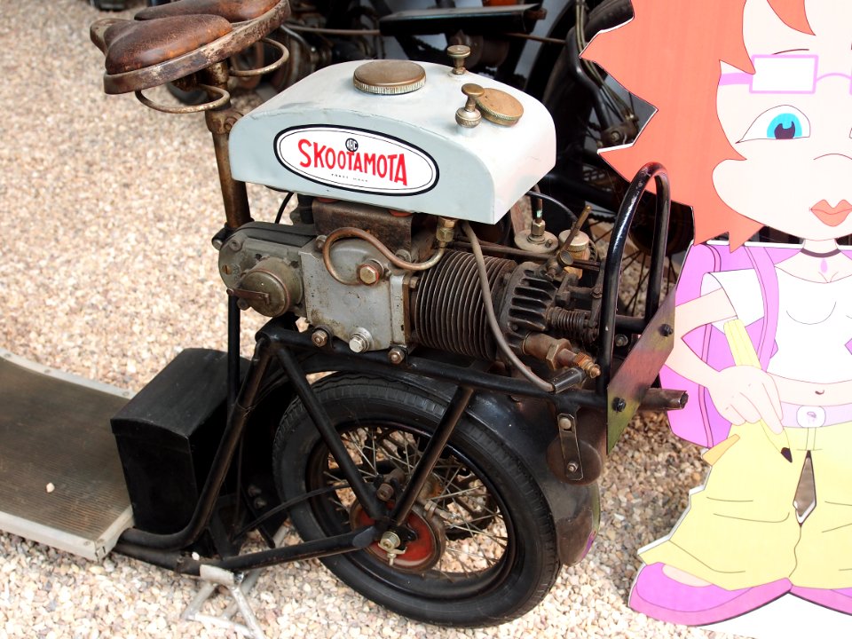 Skootamota 2,5cv, Musée de la Moto et du Vélo, Amneville, France, pic-002