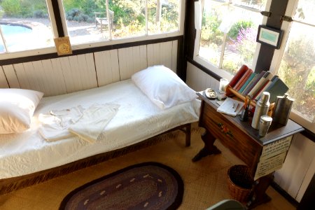 Sleeping porch - Jack London's Cottage - DSC03880