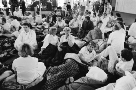 Sleep-in in het Amsterdams Medisch Centrum, Bestanddeelnr 934-4216