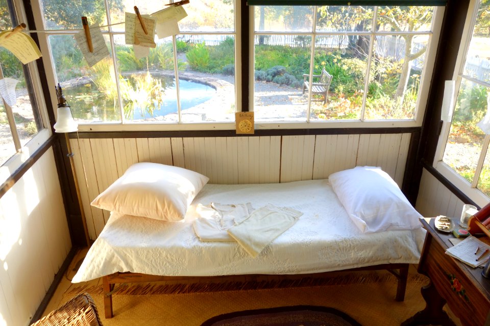 Sleeping porch - Jack London's Cottage - DSC03882