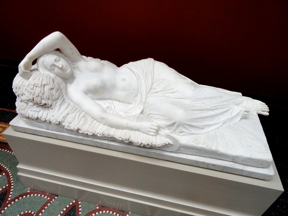 Sleeping Reaper by J. A. Jerichau, 1852 - Ny Carlsberg Glyptotek - Copenhagen - DSC09527