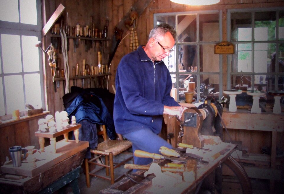 Carpenter woodworking woodcutter