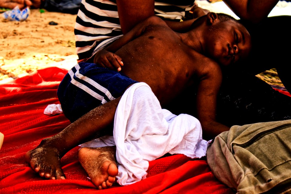 Sleeping Senegalese Boy (176427719)
