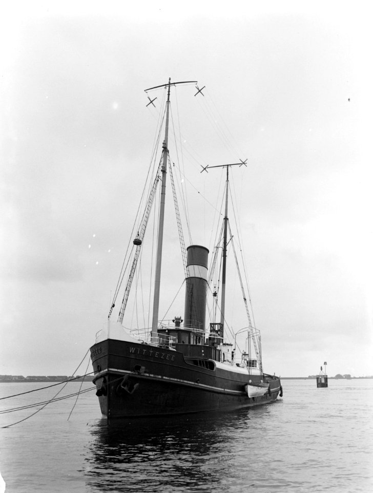 Sleepboot Witte Zee, Bestanddeelnr 189-0878
