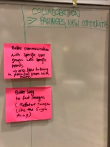Skill sharing session - Reaching diversity through technology - PostIt 2