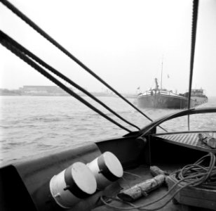 Sleep op de Maas bij Rotterdam, Bestanddeelnr 254-0925