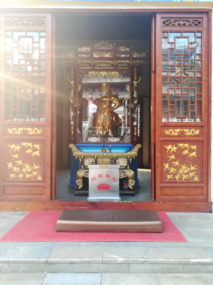Skanda Bodhisattva in the Hall of Four Heavenly Kings, Songbai Temple