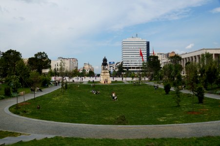 Skanderbeg square (OSCAL19 trip)