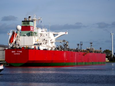 SKS Tyne (ship, 1996), IMO 9116955, MMSI 311000210, Callsign C6BA7, Port of Amsterdam