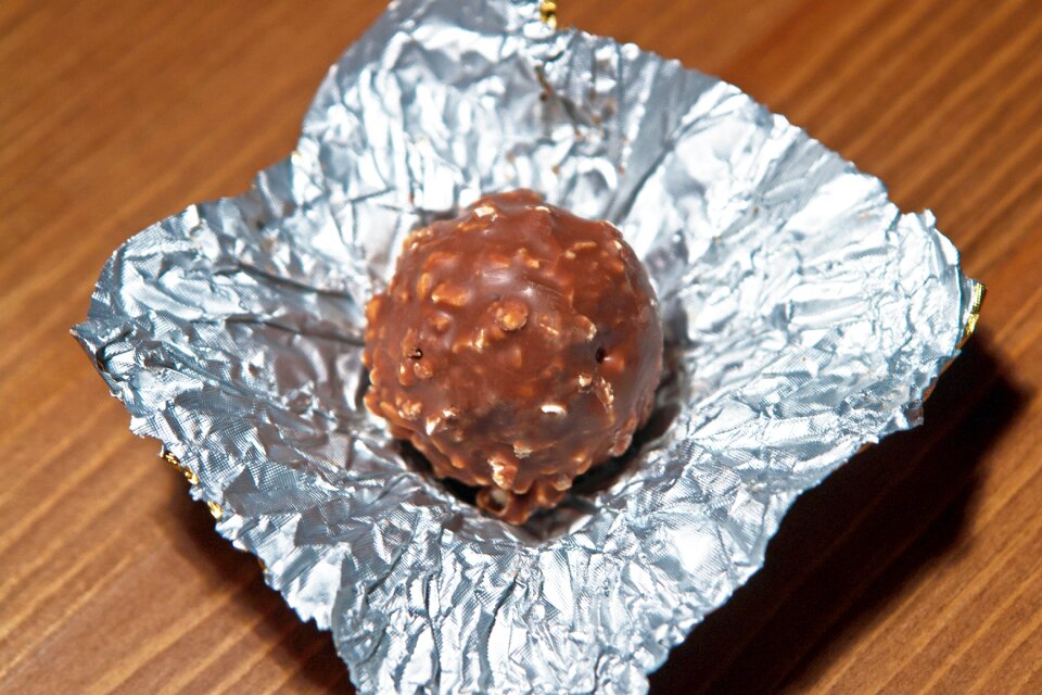 Sweet silver dessert