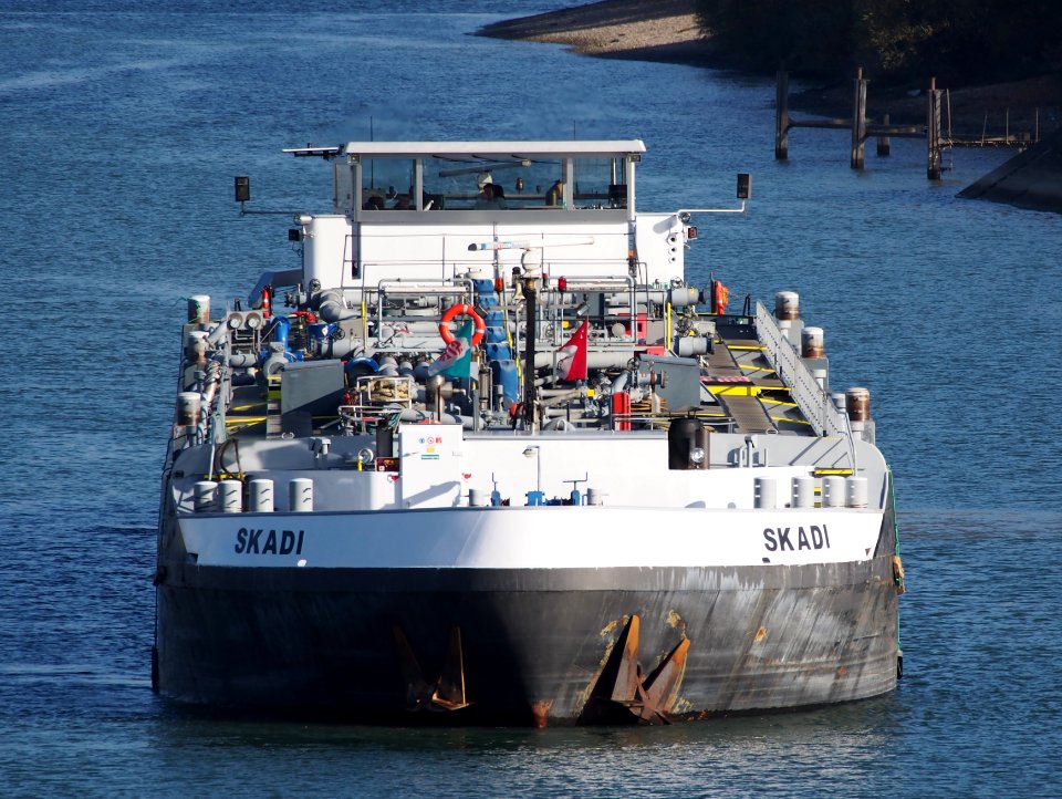 Skadi (ship, 1959) on the Rhine pic1