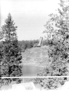 Skischans Malholm in Noorwegen, Bestanddeelnr 189-0695