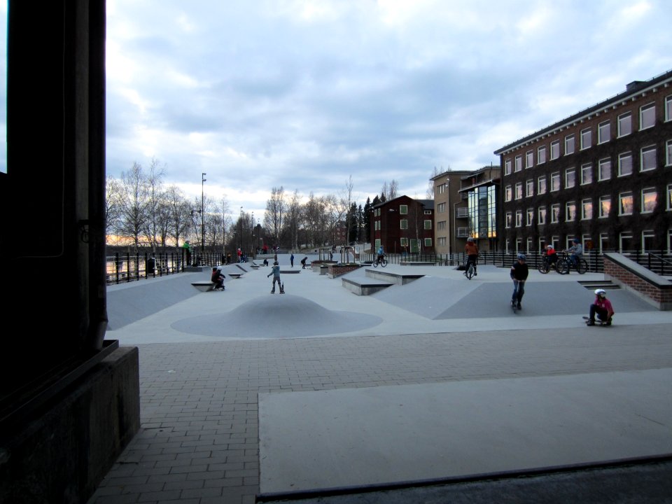 Skateboardparken Sparken, Umeå