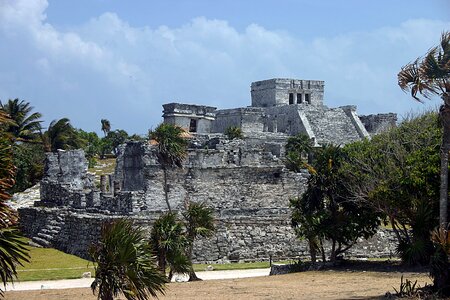 Yucatan ancient caribbean photo