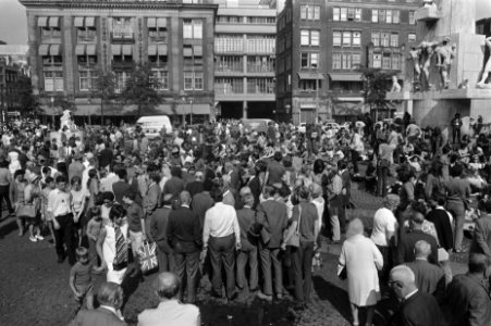 Slaapverbod op Dam en omgeving, Amsterdam, Bestanddeelnr 923-7759