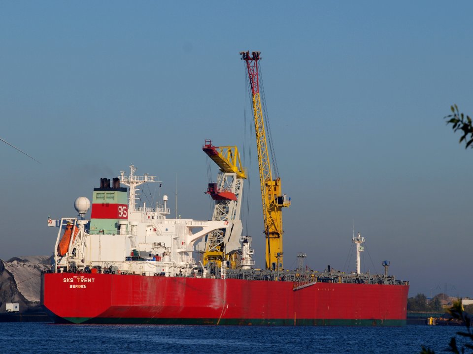 SKS Trent - IMO 9133446 - Callsign LACP5 at Port of Amsterdam