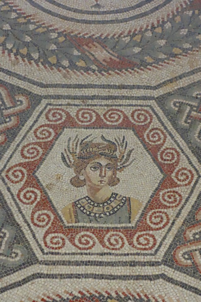 Slaapkamermozaïek - detail