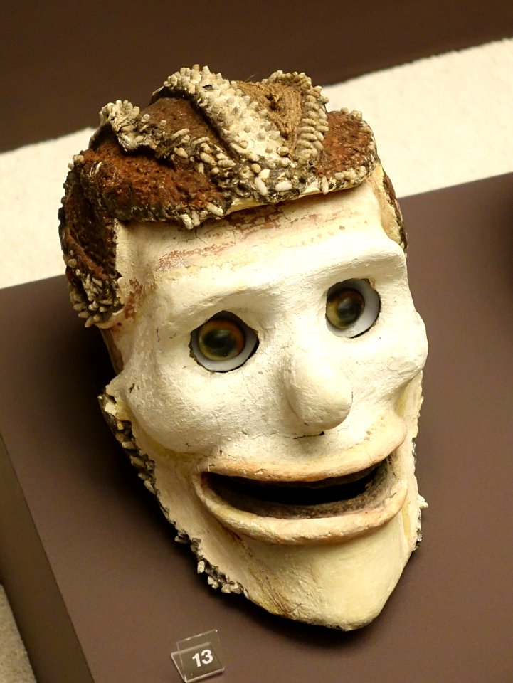 Skull, Lemau, New Ireland, 1910 - Südseeabteilung - Ethnological Museum, Berlin - DSC01009