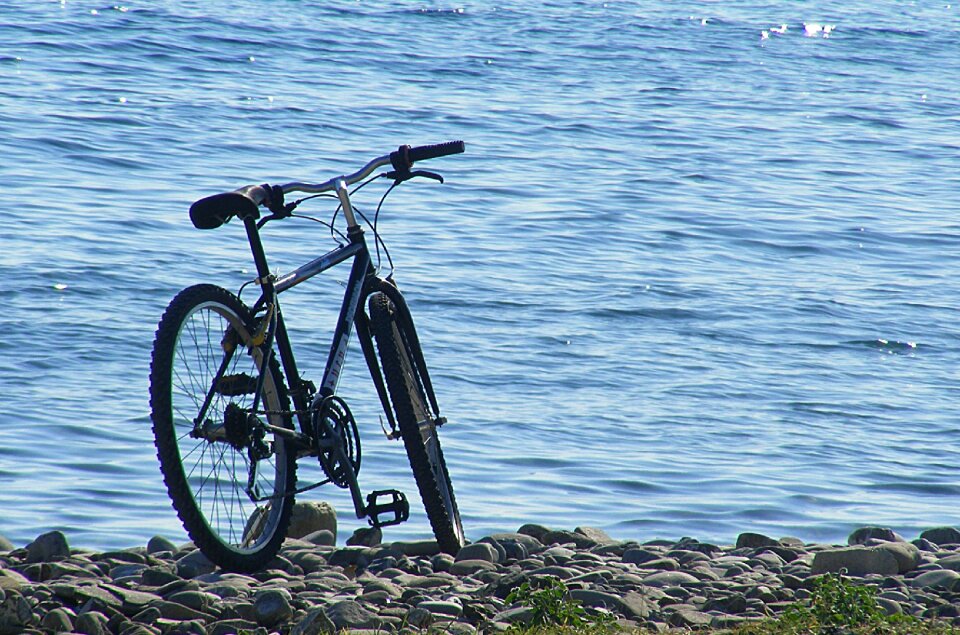 Summer bicycle montegiordano marine