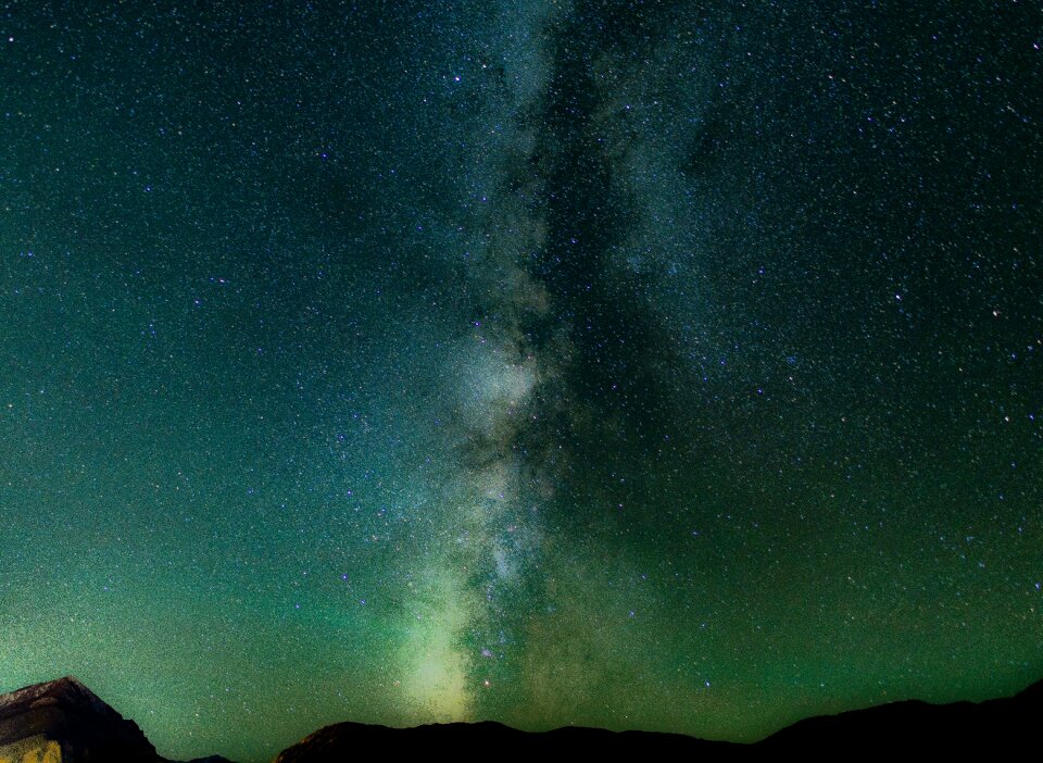 Constellation dark evening photo