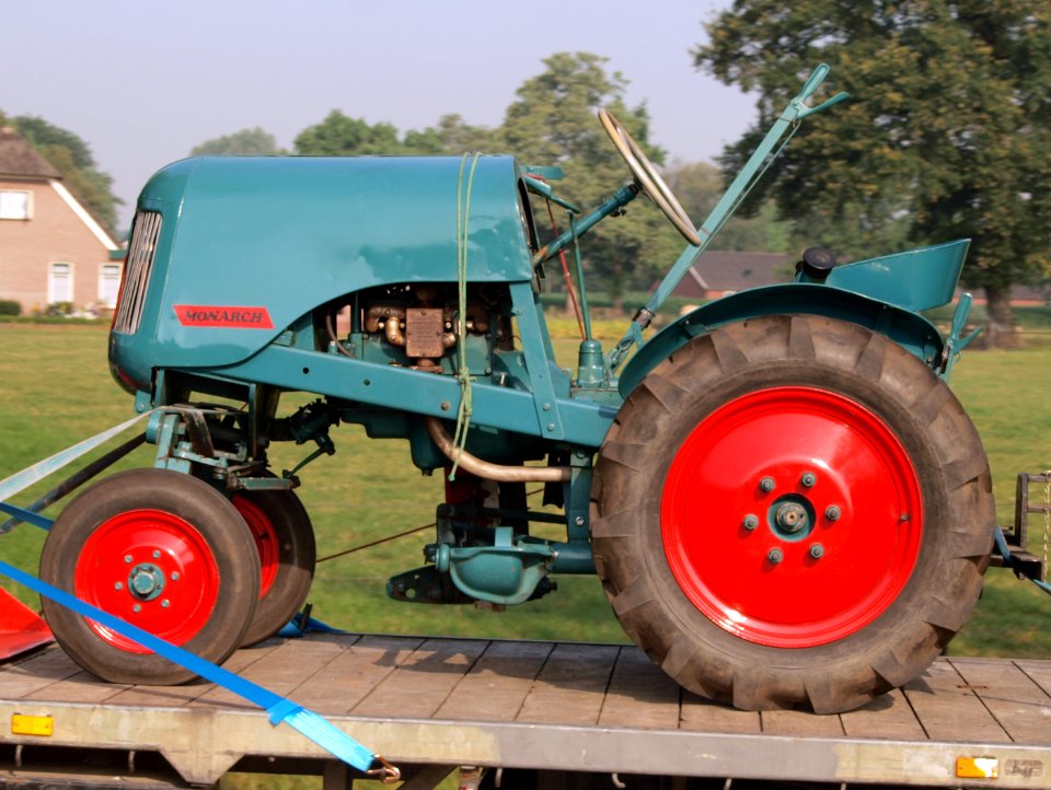 Small green Monarch tracktor