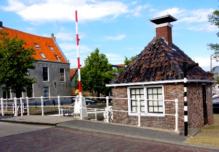 Sluiswachtershuisje Grote Sluis Harlingen