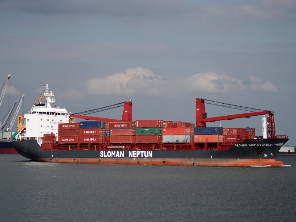 Sloman Dispatcher - IMO 9620657, Port of Antwerp pic1