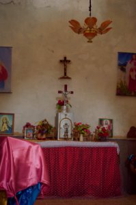 Small church used by Christians and Yezidis together in Nisiriye village near Sheikhan in the Kurdistan Region of Iraq 01
