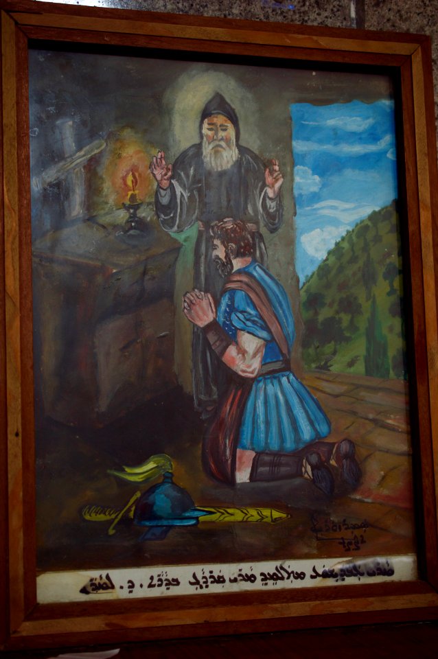 Small church used by Christians and Yezidis together in Nisiriye village near Sheikhan in the Kurdistan Region of Iraq 10