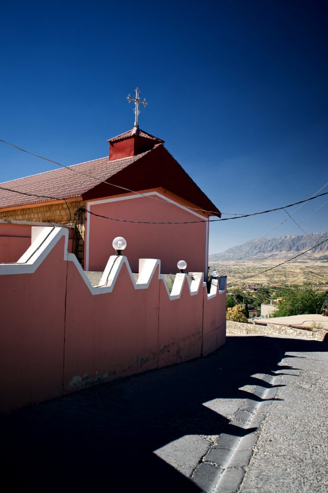 Small little Assyrian church dedicated to Saint Matthew, in Sirsing near Duhok city 01