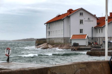 SLU - Havsfiskelaboratoriet during Storm Dennis 1