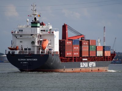 Sloman Dispatcher - IMO 9620657, Port of Antwerp pic3