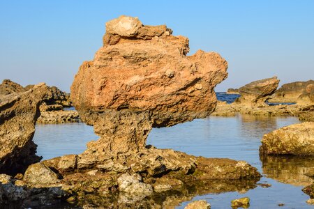 Landscape beach geology