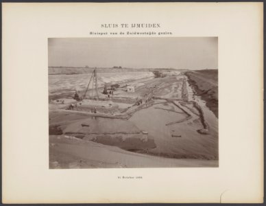 Sluisput van de zuidwestzijde gezien, Bestanddeelnr 297