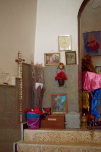 Small church used by Christians and Yezidis together in Nisiriye village near Sheikhan in the Kurdistan Region of Iraq 03