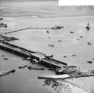 Sluiting Veerse Gat . Luchtfotos, Bestanddeelnr 912-4006