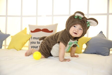Cute baby baby boy cubs photo