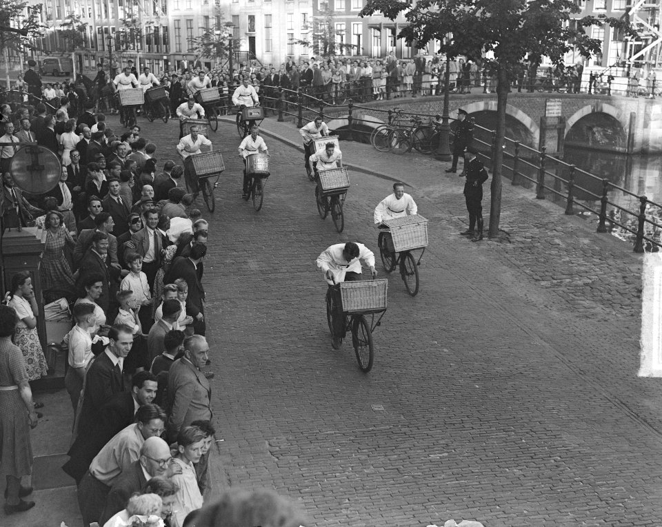 Slagersjongensrace op Amsterdamse grachten, Bestanddeelnr 903-4636