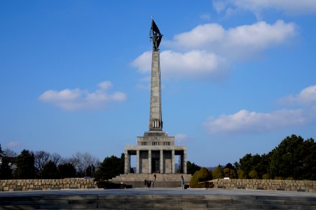 Slavín memorial building in Bratislava, Slovakia