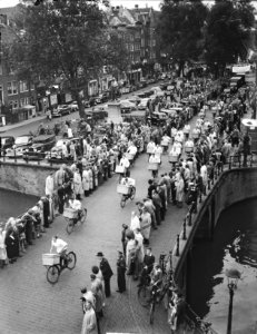 Slagerjongens race op Thorbeckeplein, Bestanddeelnr 904-0596