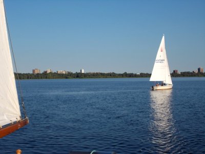 Sonar sailboat 3's Company 2545