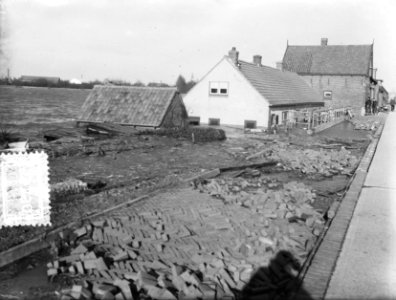 Slikkerveer ondergelopen huizen, Bestanddeelnr 905-5180