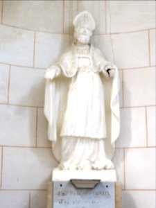 Sommesnil (Seine-Mar.) église, statue (04) Saint Firmin