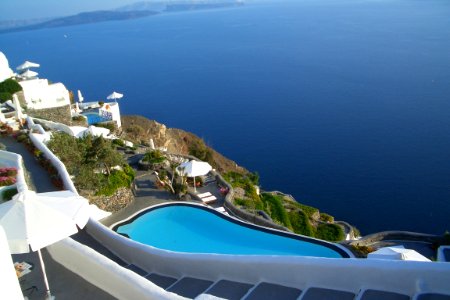 Some people have all the luck in Santorin