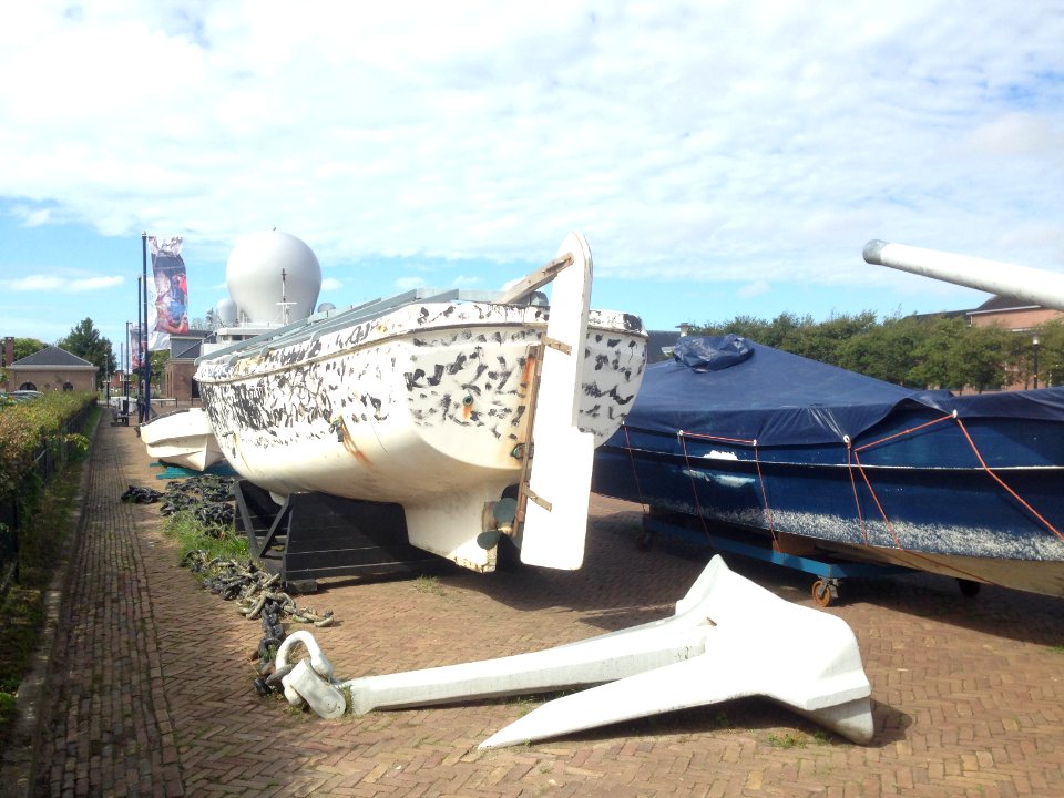 Somalisch piratenschip, Marine Museum, Den Helder - 1