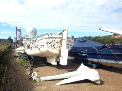 Somalisch piratenschip, Marine Museum, Den Helder - 1