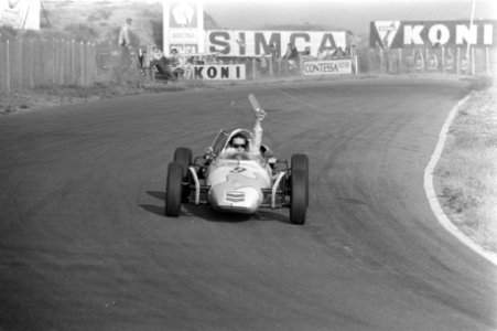 Slotraces op Zandvoort (auto), ereronde Jelle Hingst, Bestanddeelnr 925-9383