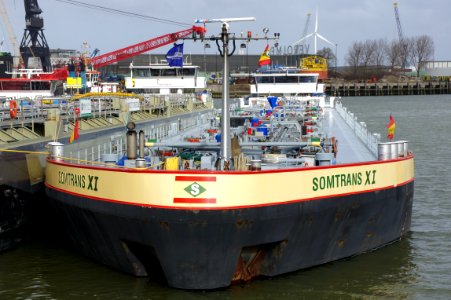 Somtrans XI, ENI 06004073, Botlekhaven, Port of Rotterdam