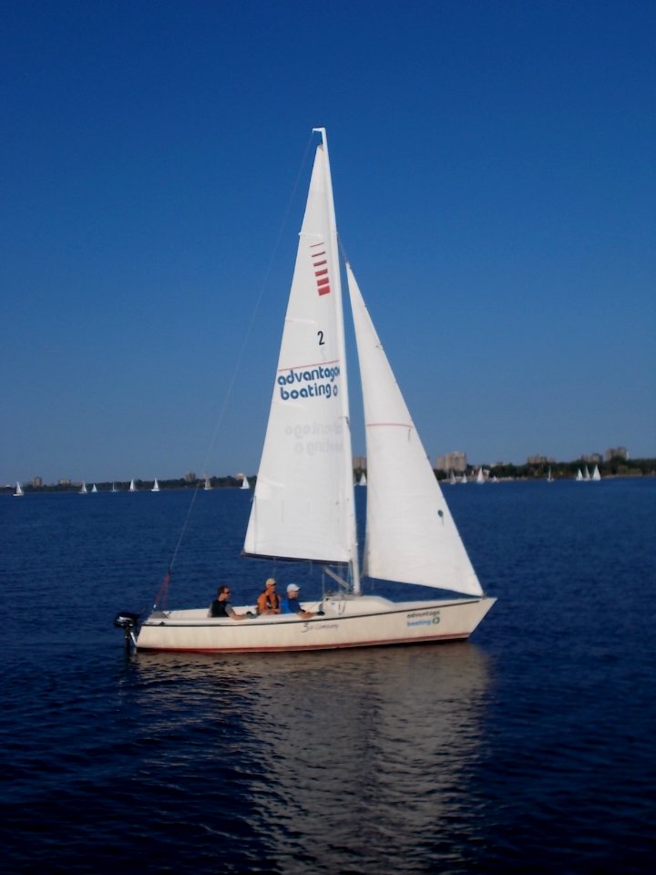 Sonar sailboat 3's Company 2541