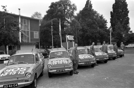 SOS dienst verleningenbedrijf in Amsterdam. Het wagenpark, Bestanddeelnr 921-4139